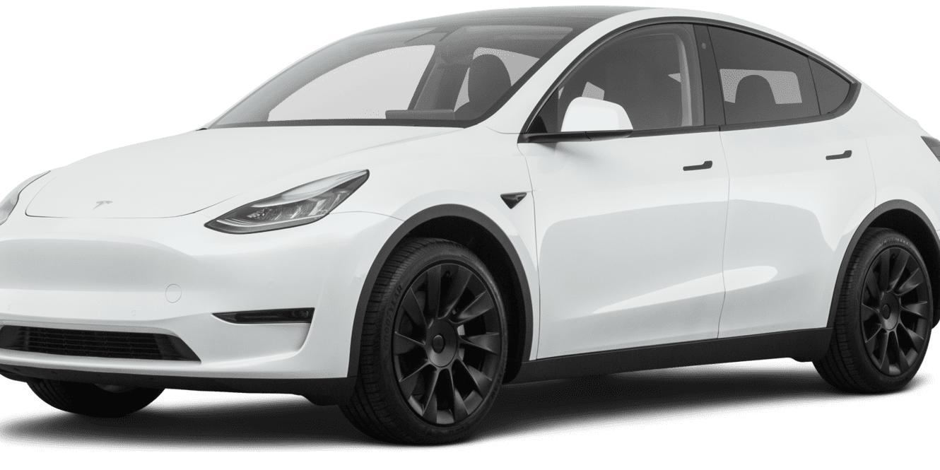 TESLA MODEL Y 2021 5YJYGAEE4MF225134 image